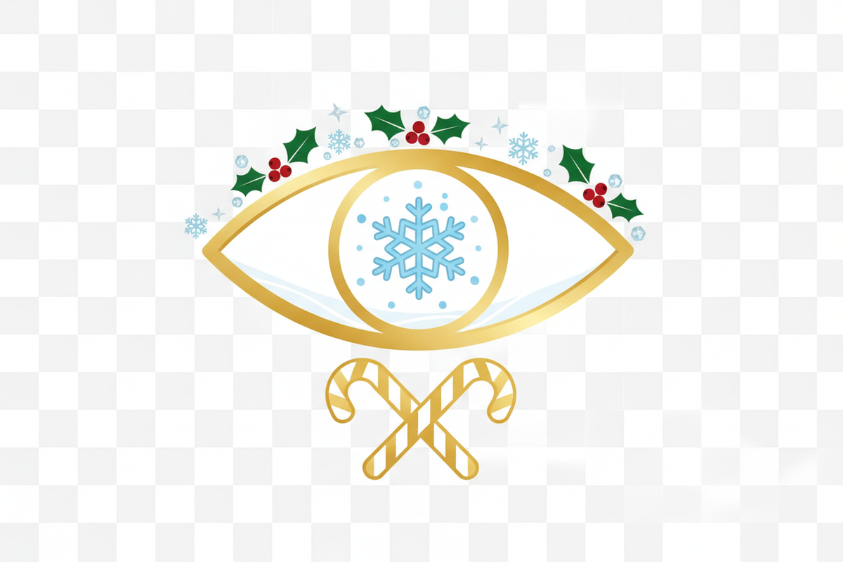 wygeneruj mi ikonke swiatecznego oka